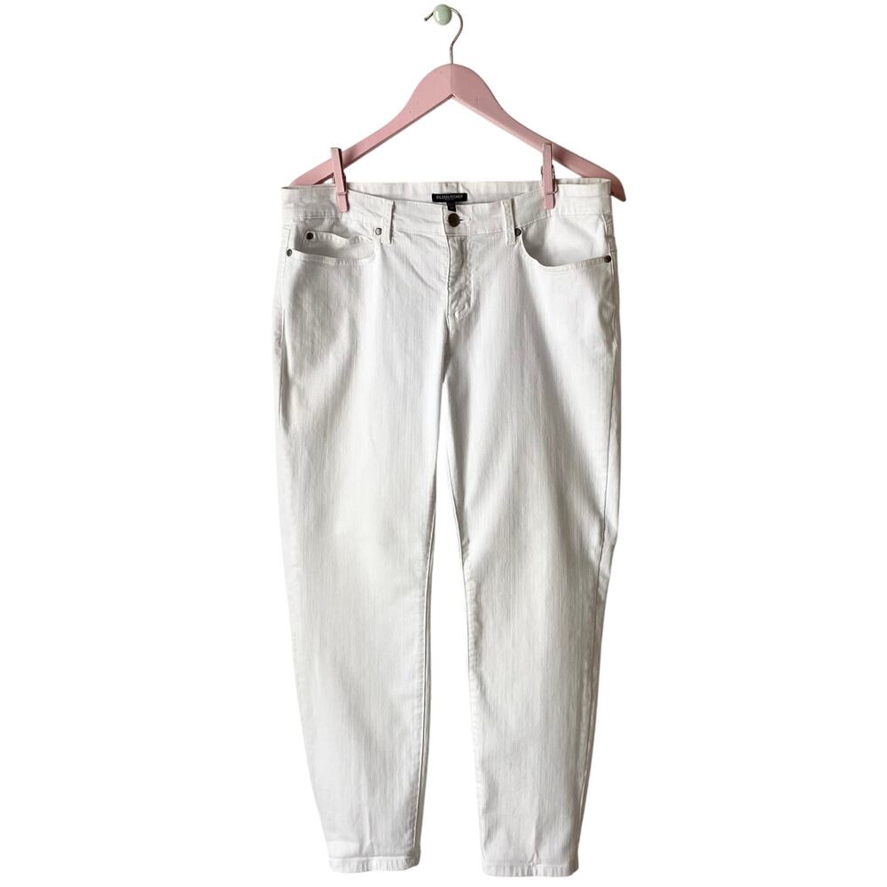 Eileen Fisher White Jeans